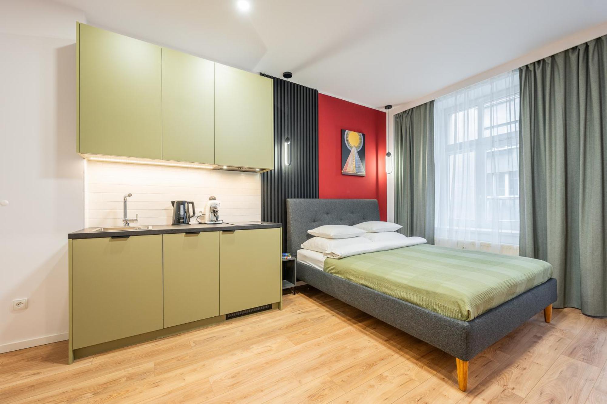 קטוביץ Apartamenty Tespis - Historic House Next To The Cathedral In The City Centre מראה חיצוני תמונה